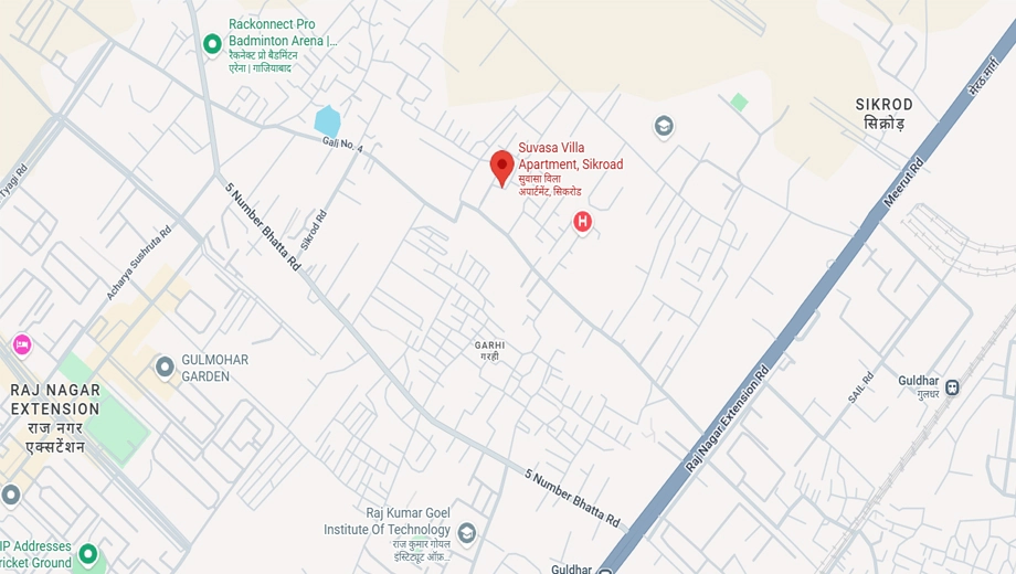 Location of Suvasa Apartments - Image 400844