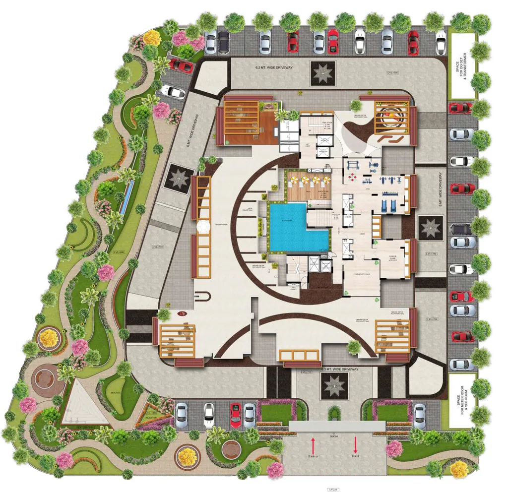 Master Plan of Ved Zenith Vista in Vrindavan Yojna, Lucknow - Image 400964