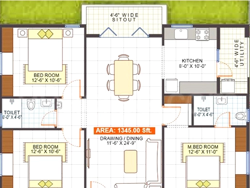 3 BHK Flat in SLN Meadows in Kaggalipura, Bangalore - Image 917156
