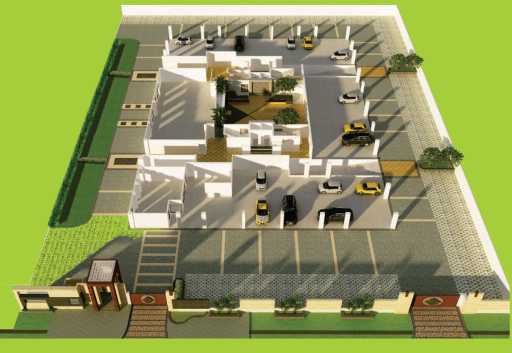 Master Plan of AG Zodiac Apartments in Vrindavan Yojna, Lucknow - Image 400978