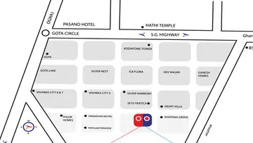 Location of Art Shree Vishnudhara Homes - Image 26427