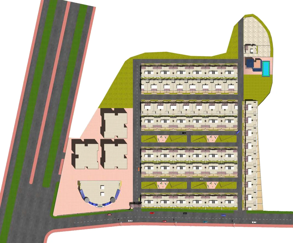 Master Plan of Meenakshi Planet City in Bagmugaliya, Bhopal - Image 408071