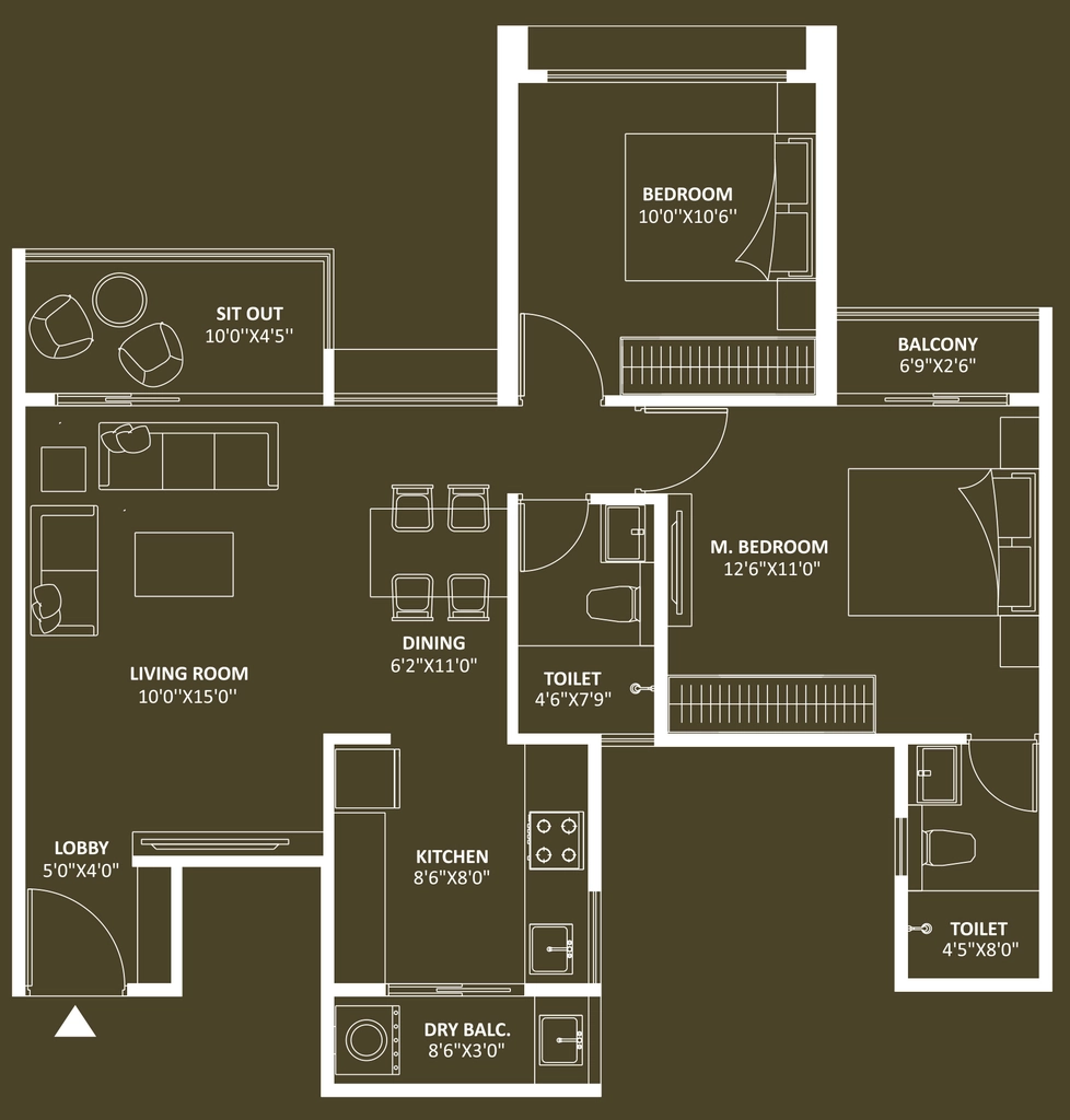 2 BHK Flat in Saheel Luxton in Wakad, Pune - Image 917590
