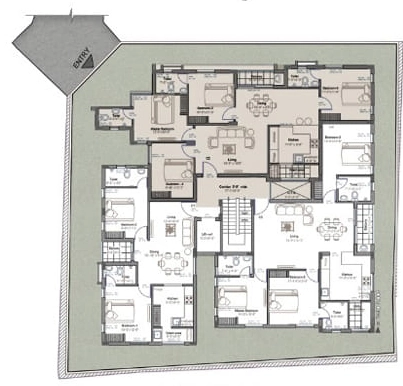 Master Plan of Aanirudh Sri Chakraa in T Nagar, Chennai - Image 401120