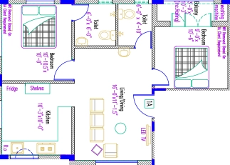 2 BHK Flat in Aanirudh Vikas in Nanganallur, Chennai - Image 917229