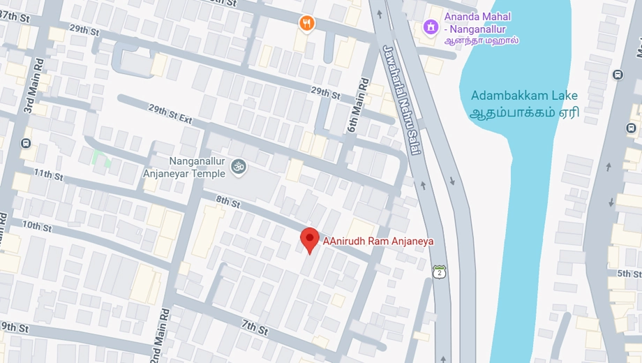 Location of Aanirudh Ramanjaneya - Image 401187