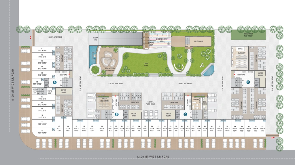 Master Plan of Revanta Fortune 2 in Raysan, Gandhinagar - Image 401203