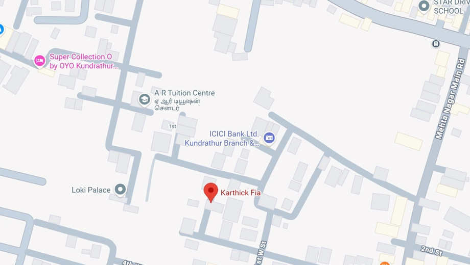Location of Karthick Fia - Image 401219