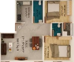 2 BHK Flat in SK Ayla in Ambattur, Chennai - Image 917260