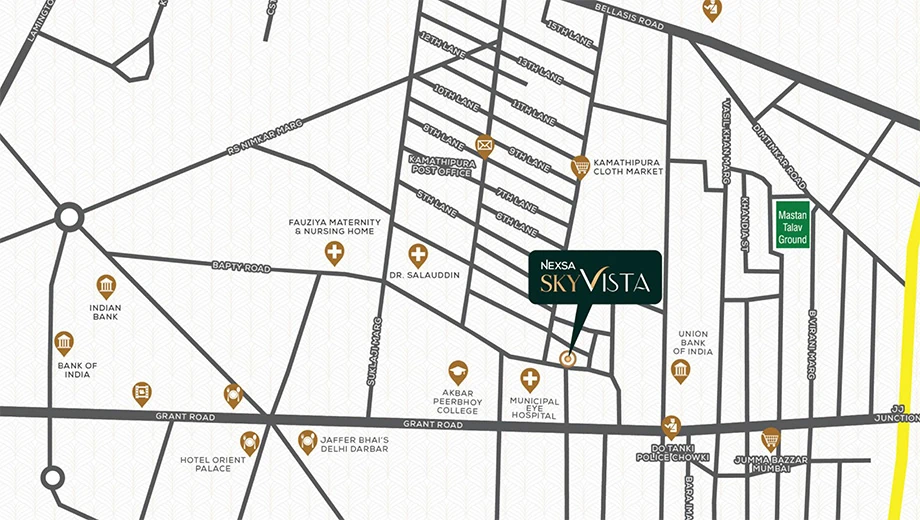Location of Nexsa Sky Vista - Image 401299