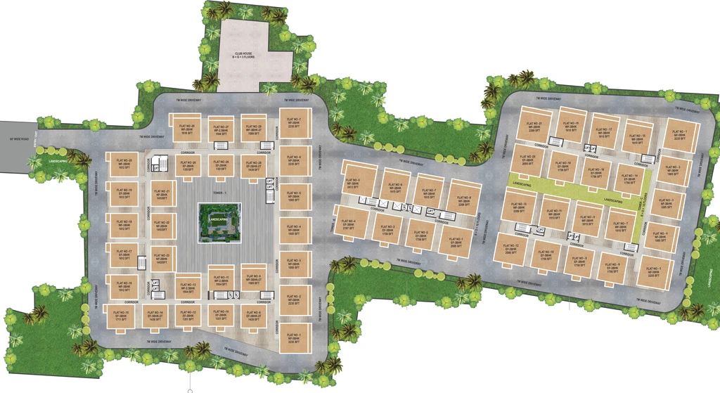 Master Plan of Sunyuga Vantara in Kompally, Hyderabad - Image 401403