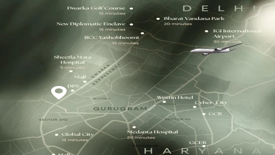 Location of BPTP Gaia Residences - Image 401460