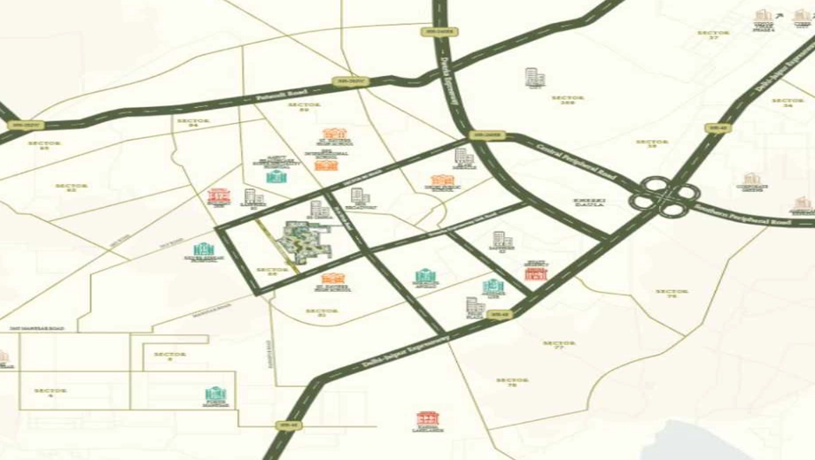 Location of Emaar Serenity Hills - Image 401488