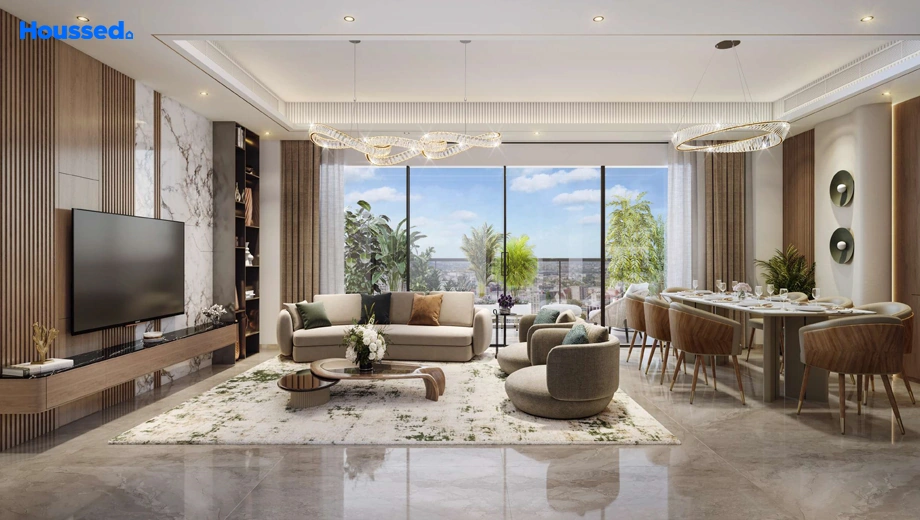 Sample Apartment of Shapoorji The Dualis - Image 401536