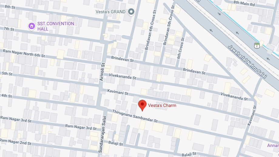 Location of Vestas Charm in Puzhuthivakkam, Chennai - Image 401590