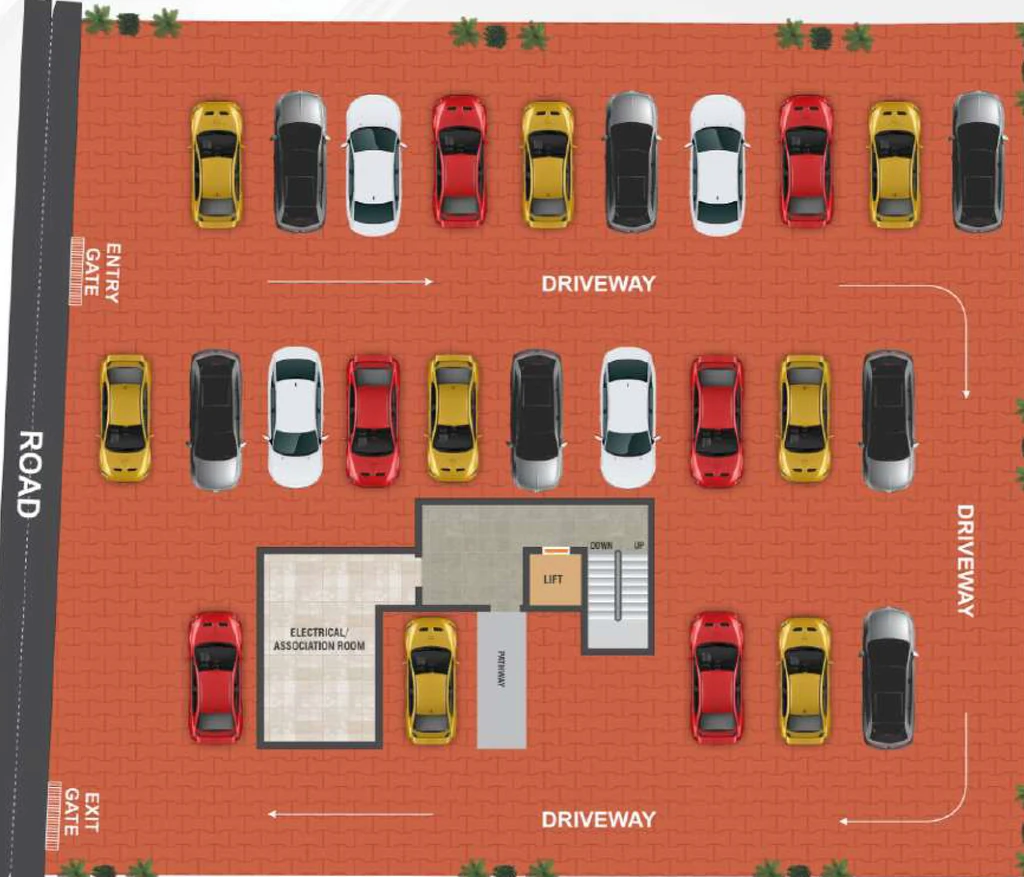 Master Plan of Vestas Charm in Puzhuthivakkam, Chennai - Image 401591