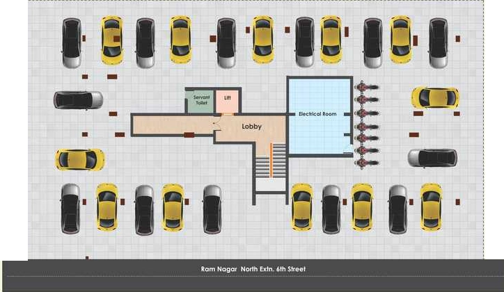 Master Plan of Vesta Elegance in Madipakkam, Chennai - Image 401602