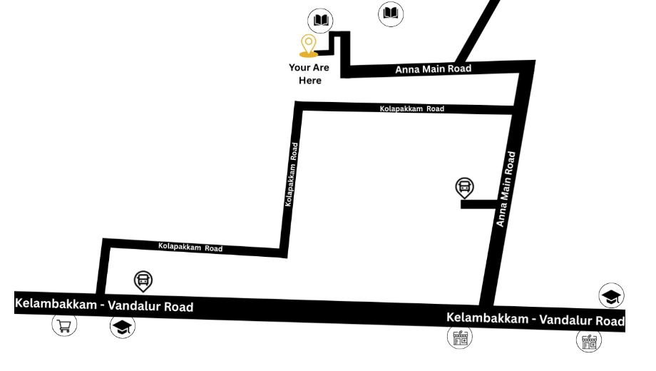 Location of Grey Project Mayfair in Selaiyur, Chennai - Image 401645