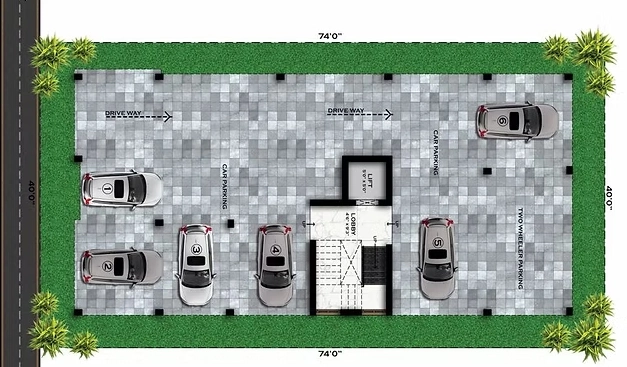 Master Plan of Grey Project Monza in Rajakilpakkam, Chennai - Image 401661