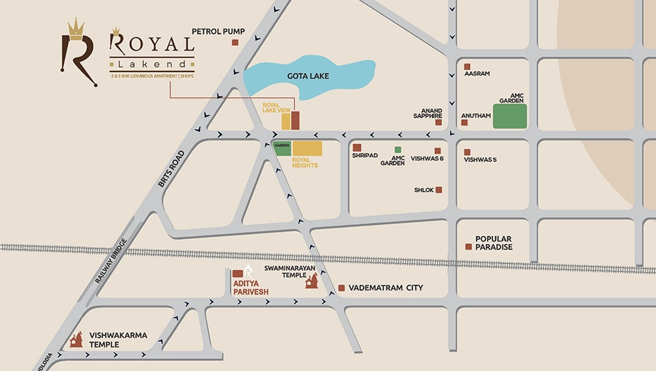 Location of Royal Lakend - Image 401685