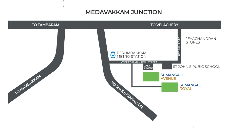 Location of Sumangali Avenue - Image 401702