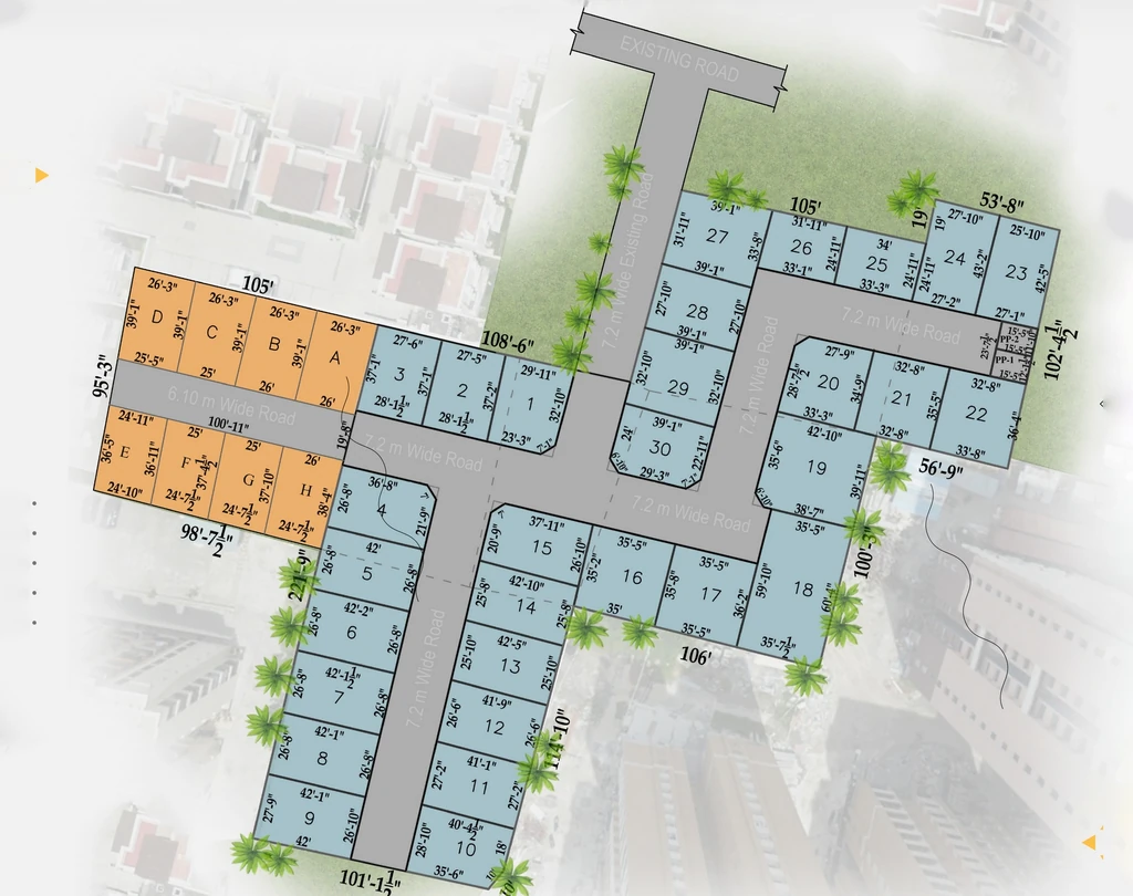 Master Plan of Sumangali Avenue in Perumbakkam, Chennai - Image 401703