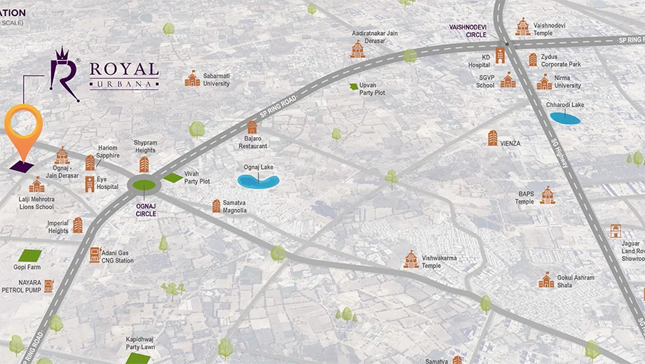Location of Commercial Royal Urbana - Image 401707