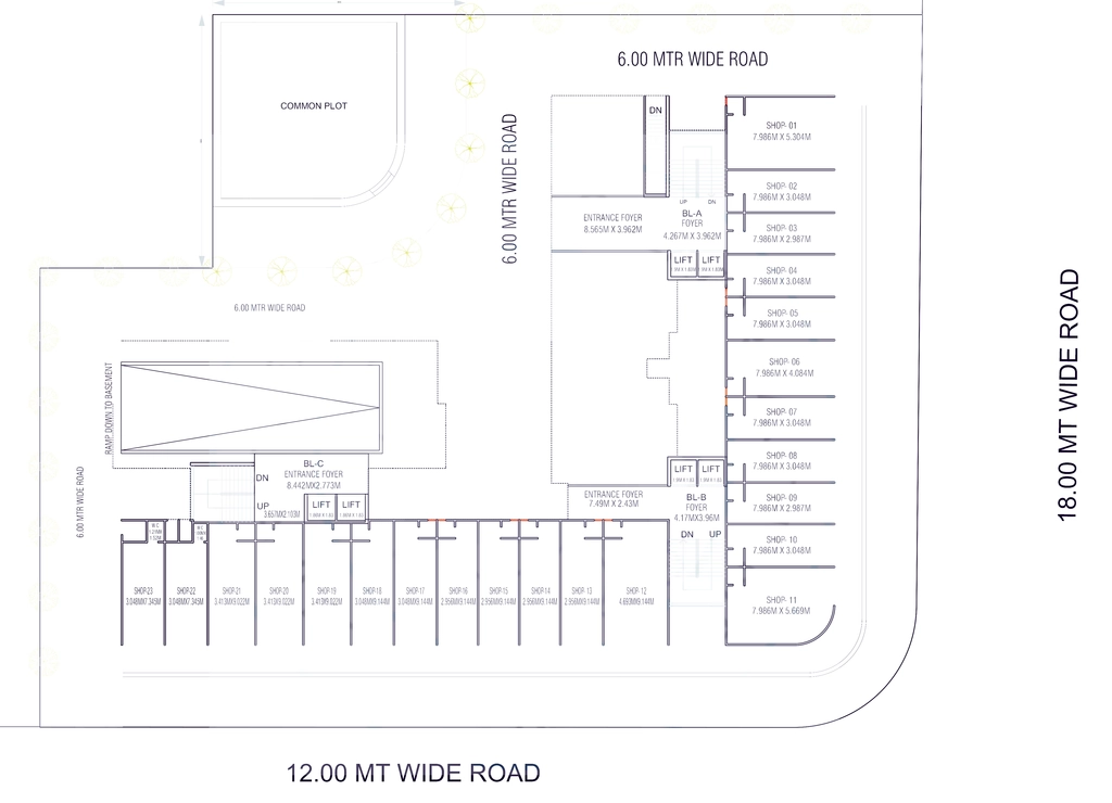 Master Plan of Commercial Rudra The Pushkar in Kathwada, Ahmedabad - Image 401722