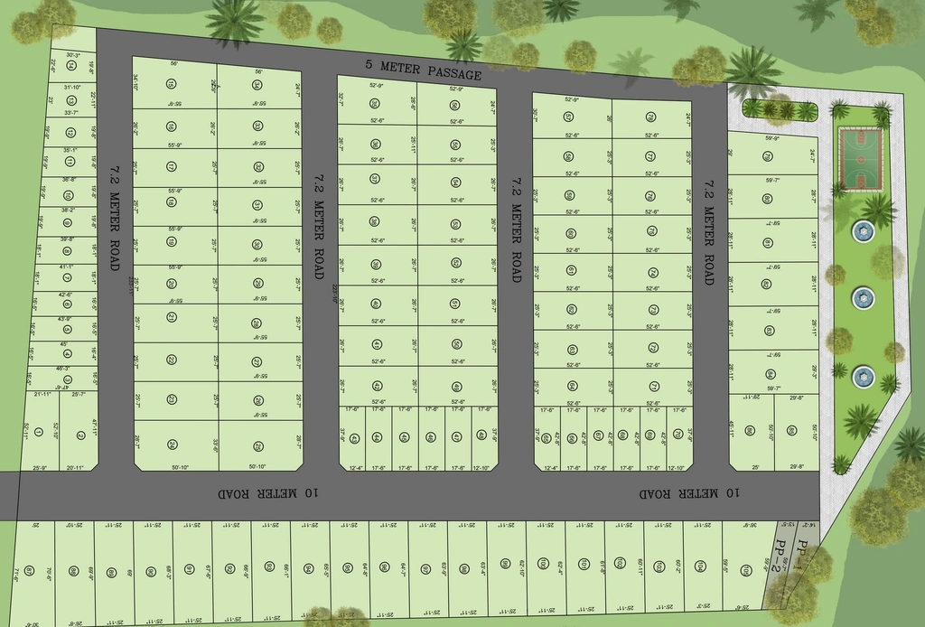 Master Plan of Sumangali Nagar in Sembakkam, Chennai - Image 401729