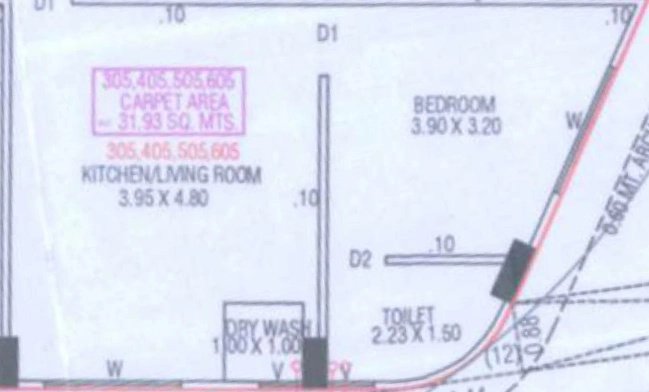 1 BHK Flat in Shantam 3 in Navrangpura, Ahmedabad - Image 917494