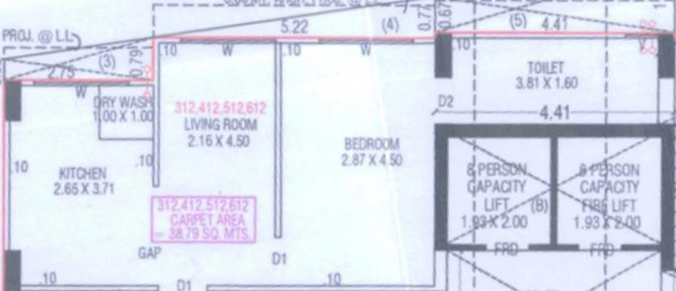 1 BHK Flat in Shantam 3 in Navrangpura, Ahmedabad - Image 917495