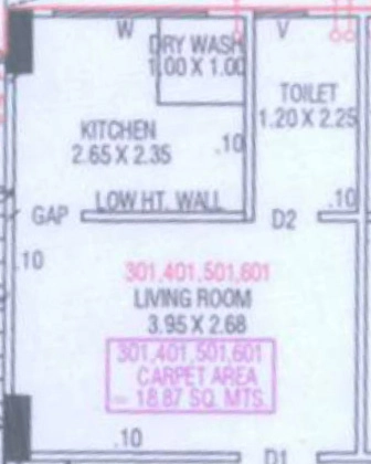 1 RK Flat in Shantam 3 in Navrangpura, Ahmedabad - Image 917492