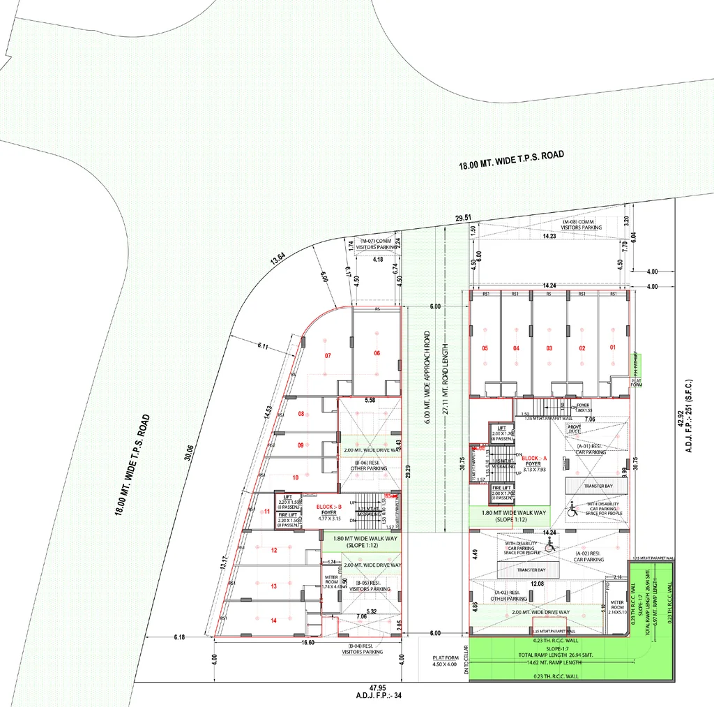 Master Plan of Commercial Shanti Shikshapatri Shlok in Kanbha, Ahmedabad - Image 401863