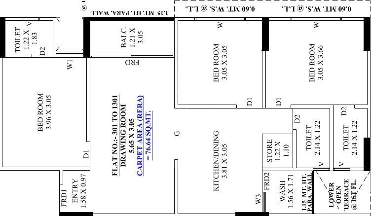 3 BHK Flat in Shiv The Pearl in Vatva, Ahmedabad - Image 917506
