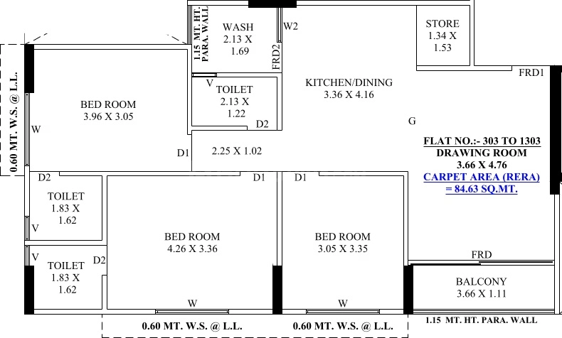 3 BHK Flat in Shiv The Pearl in Vatva, Ahmedabad - Image 917507