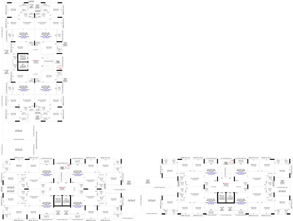 Floor Plan of Shiv The Pearl in Vatva, Ahmedabad - Image 401875