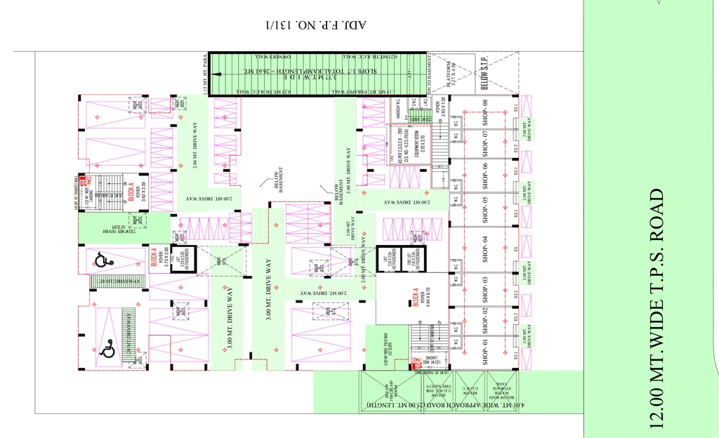 Master Plan of Commercial Shivam Pushpam Flora in Lambha, Ahmedabad - Image 401904