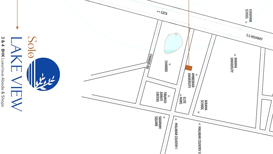 Location of Shivam Solo Lake View - Image 401918