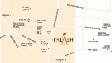 Location of R Sheladia Palash Residences - Image 26436
