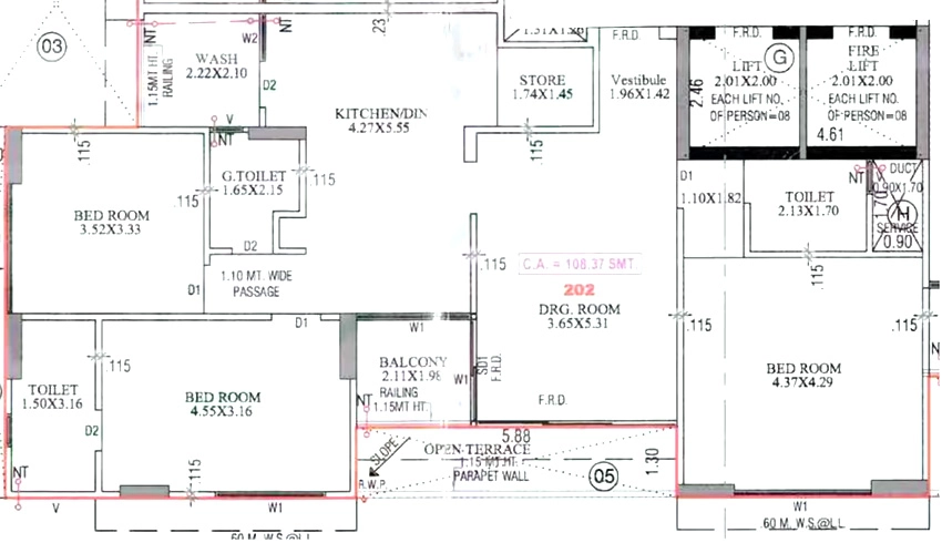 3 BHK Flat in Shivanka Anuvrat in Satellite, Ahmedabad - Image 917532