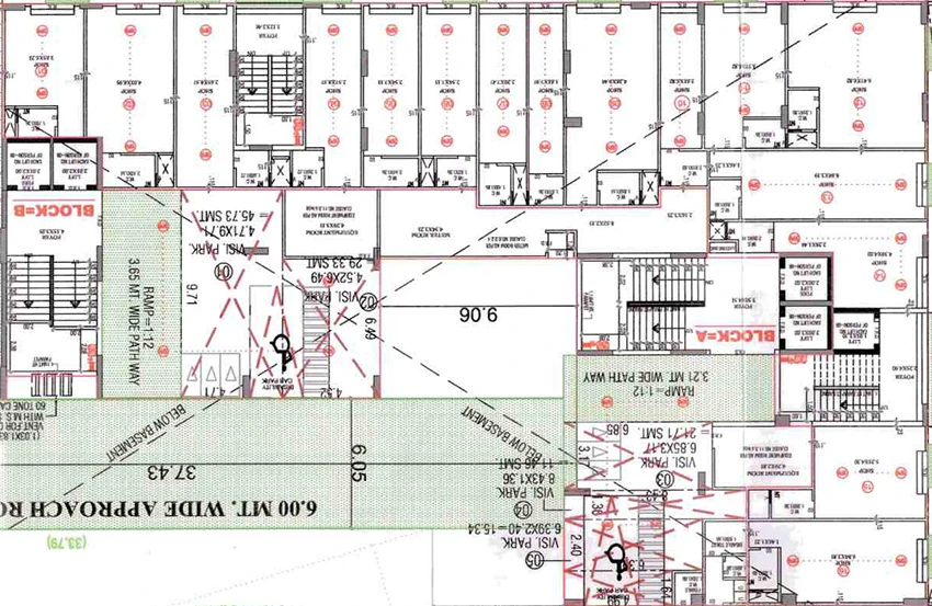 Floor Plan of Commercial Shivanka Anuvrat in Satellite, Ahmedabad - Image 401953