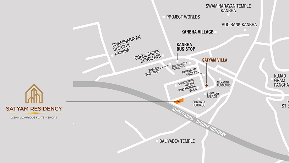 Location of Shraddha Satyam Residency - Image 401958
