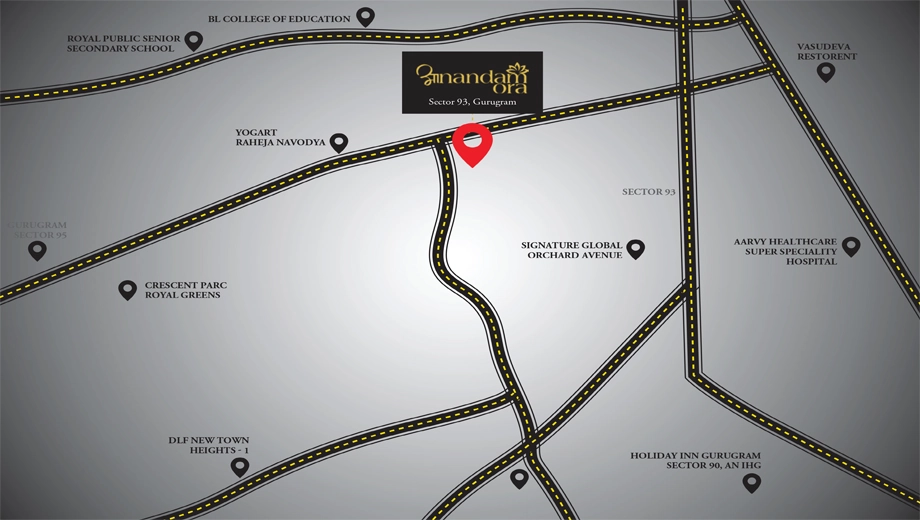 Location of Ora Land Anandam Ora - Image 402061
