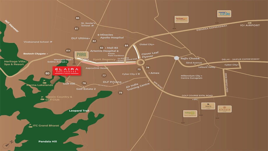 Location of Conscient Elaira Residences - Image 402149