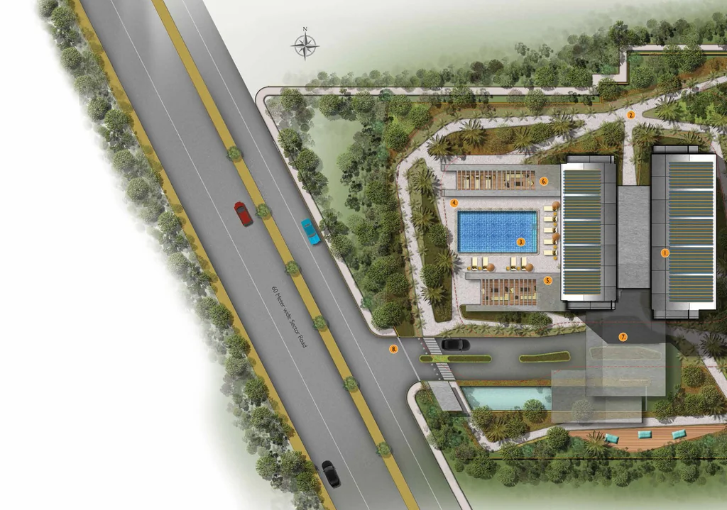 Master Plan of M3M Latitude in Sector 65, Gurgaon - Image 402200