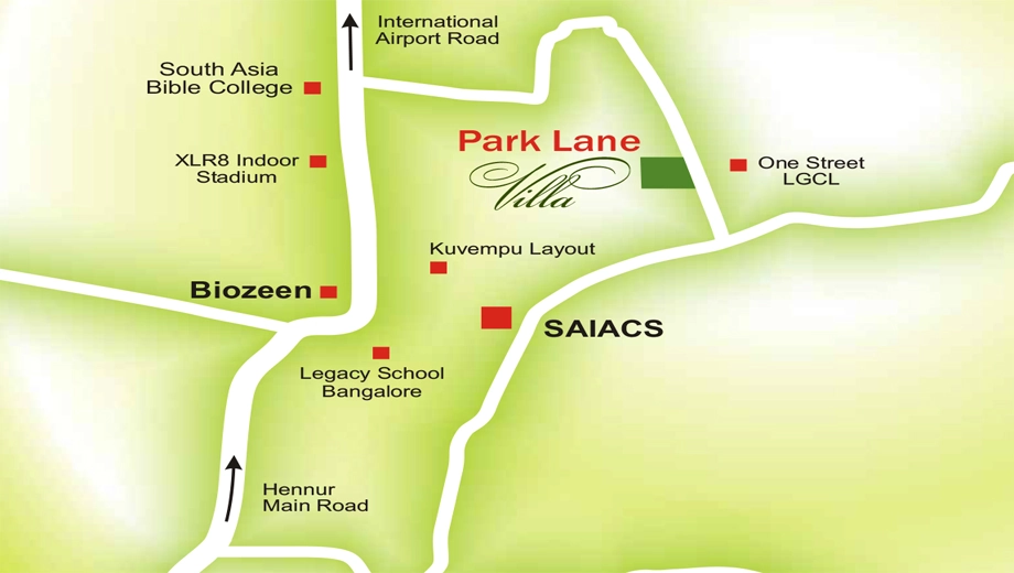 Location of Carbon Park Lane Villas - Image 402410