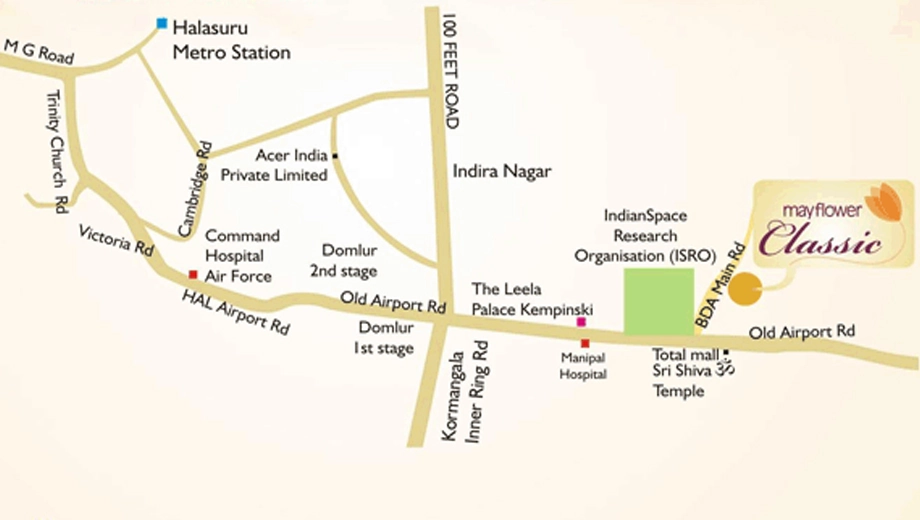 Location of Flourish May Flower Classic - Image 403055