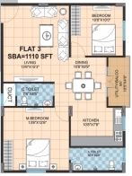 2 BHK Flat in Flourish Kalpatharu in Peenya, Bangalore - Image 917948