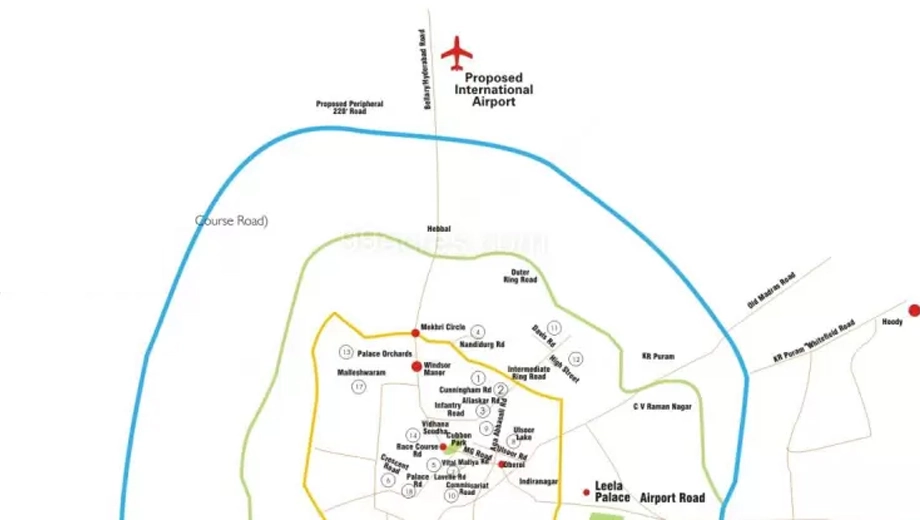 Location of Embassy Eros - Image 402297