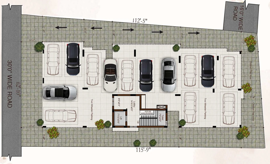 Master Plan of Built Seyon Apartments in Mugalivakkam, Chennai - Image 402273